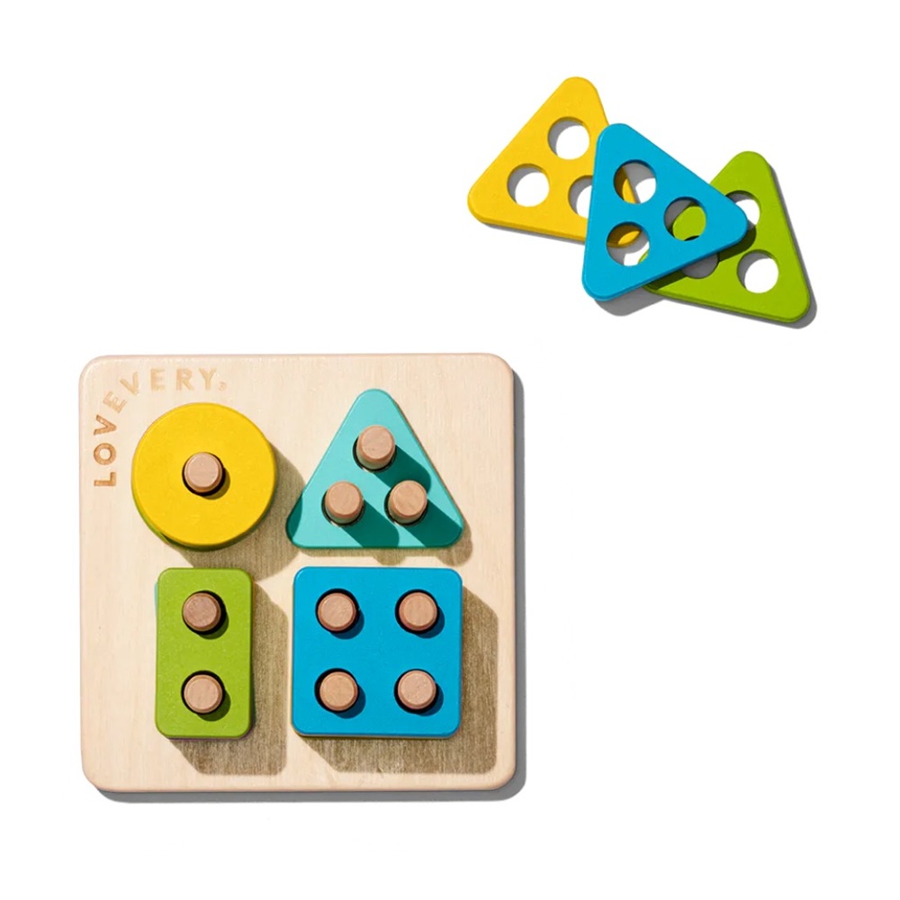 Lovevery Sort and Stack Puzzle Brand Nee